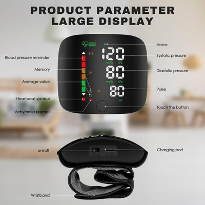 Hydressa - Smart Wrist BP Monitor